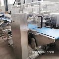 Awtomatikong down paper pizza bread pillow packaging machine.